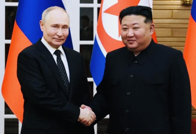 Nuclear armed Russia,North Korea sign agreement to support each other with weapons in times of wars.