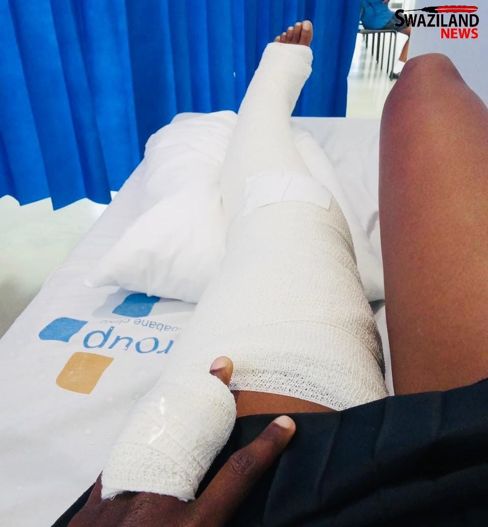 State controlled radio journalist Linda Jele heavily assaults textile worker girlfriend after being asked “bongayibambi ngani phone”, criminal case sabotaged at Mbabane Magistrate’s Court.
