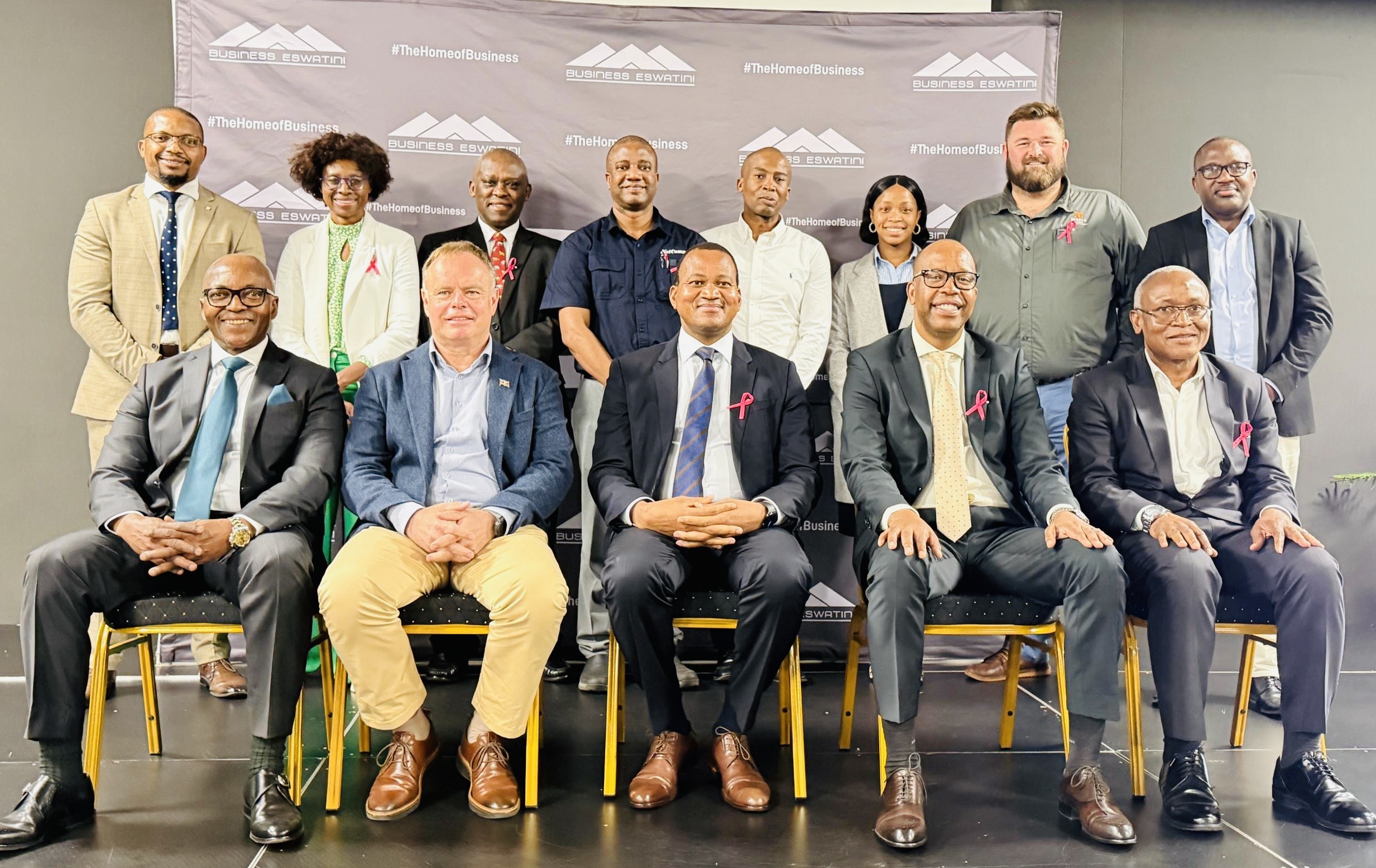 Standard Bank Eswatini Chief Executive(CE) Mvuselelo Fakudze re-elected as Business Eswatini President.