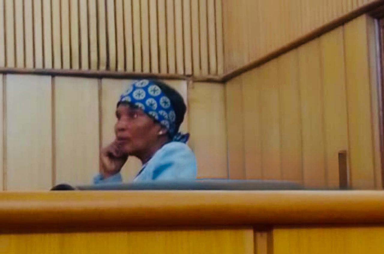 DOMESTIC VIOLENCE:Phatsekile Dlamini(56) reports her thirty(30) year-old “Ben 10” Philani Sikhondze to the police for allegedly burning two room house.