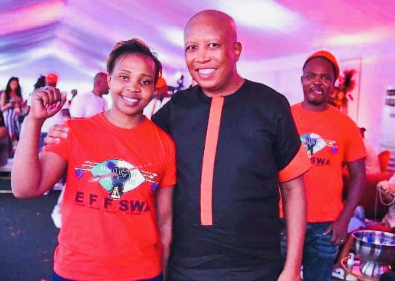 Commander-in-Chief Julius Malema sends condolences after the death of Economic Freedom Fighters(EFF) Swaziland President Nombulelo Motsa.