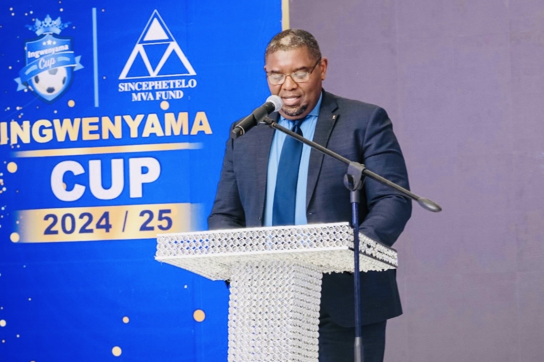 MVA Board Chairman Zithulele Gina applauds King Mswati for visionary leadership, says Ingwenyama Cup inspiring youth to dream beyond borders.