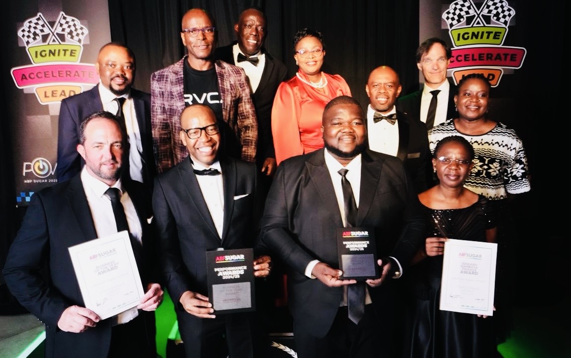 Tibiyo TakaNgwane Managing Director Absalom ‘AT’ Dlamini congratulates Ubombo Sugar Limited for winning awards, says company upholding leadership and corporate governance principles under MD Muzi Siyaya.