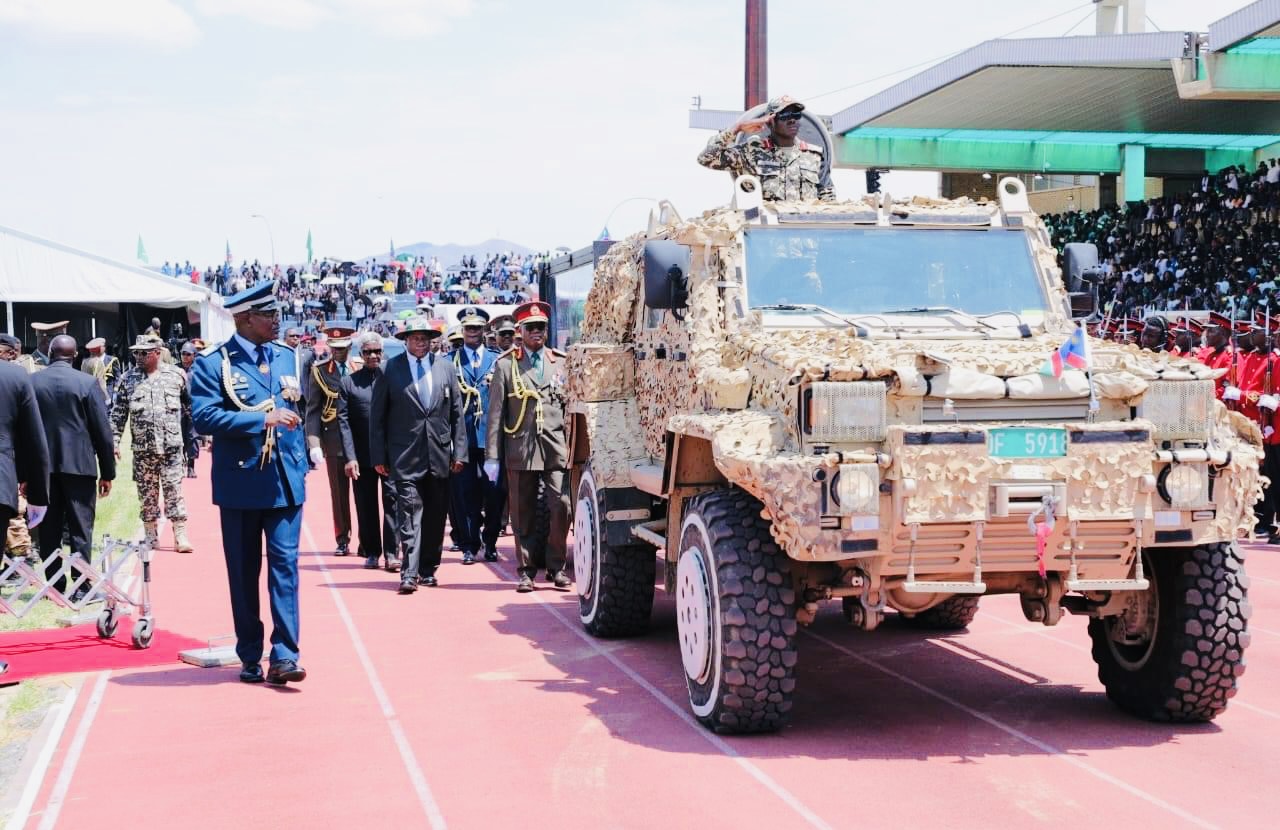  KING MSWATI:Let us uphold democracy and values of social justice in honor of the late Namibian President Hage Geingob.