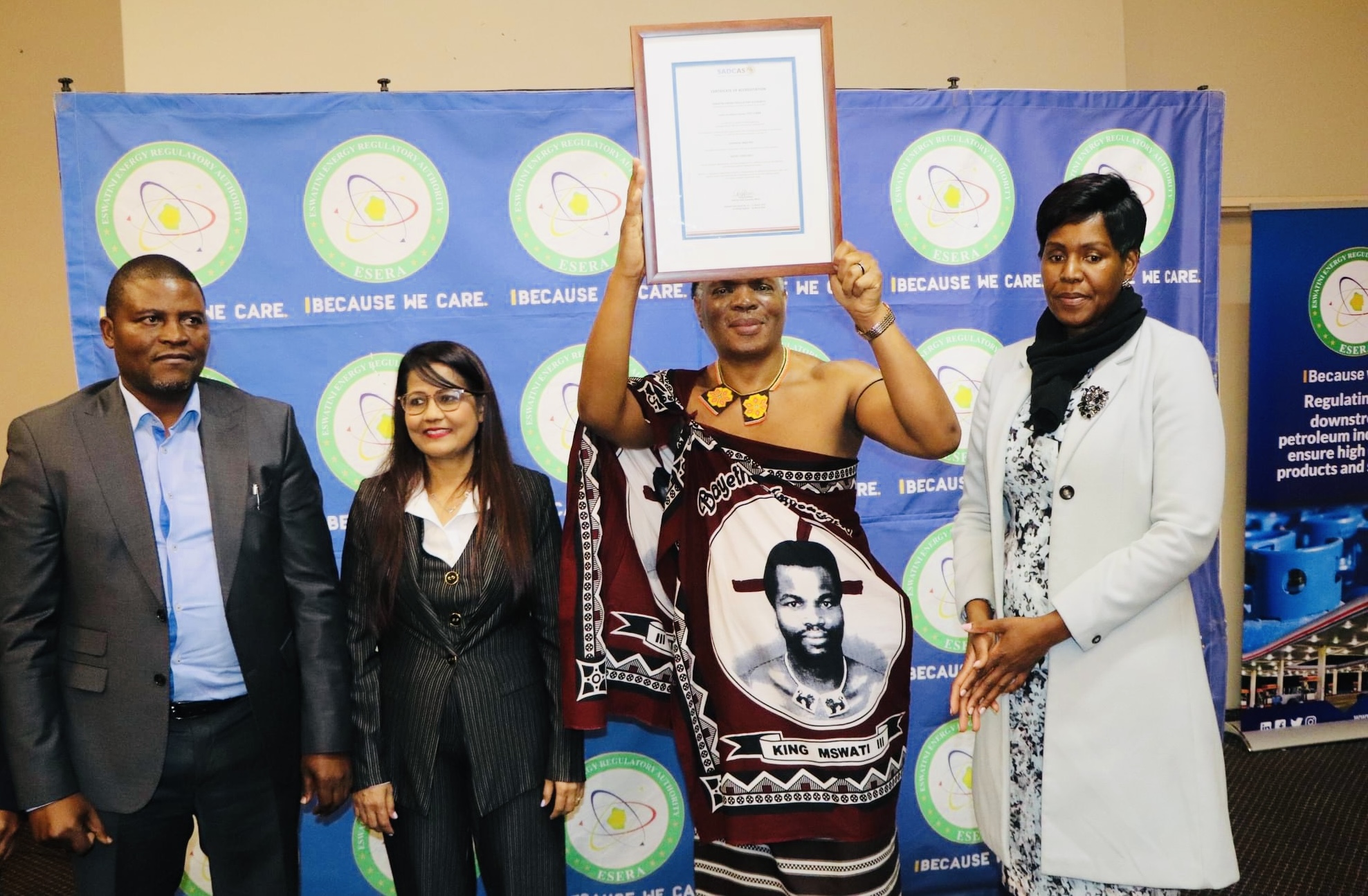 ENERGY:Eswatini Energy Regulatory Authority(ESERA) gets ISO 17025 Fuel Quality Assurance Accreditation,Natural Resources Minister emphasizes on fuel quality and safety for economic development.