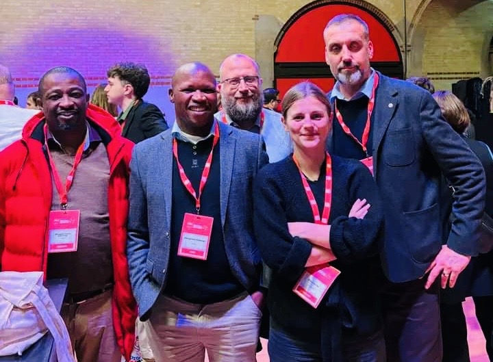 PUDEMO President Mlungisi Makhanya in Netherlands-Europe meeting with Prime Ministers in an effort to lobby countries against eSwatini’s Tinkhundla oppressive regime.