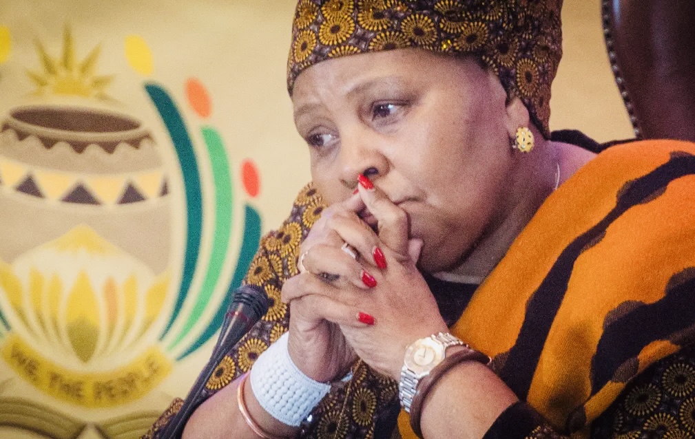   Nosiviwe Mapisa-Nqakula resigns both as Speaker and member of Parliament ,says corruption case politically motivated.