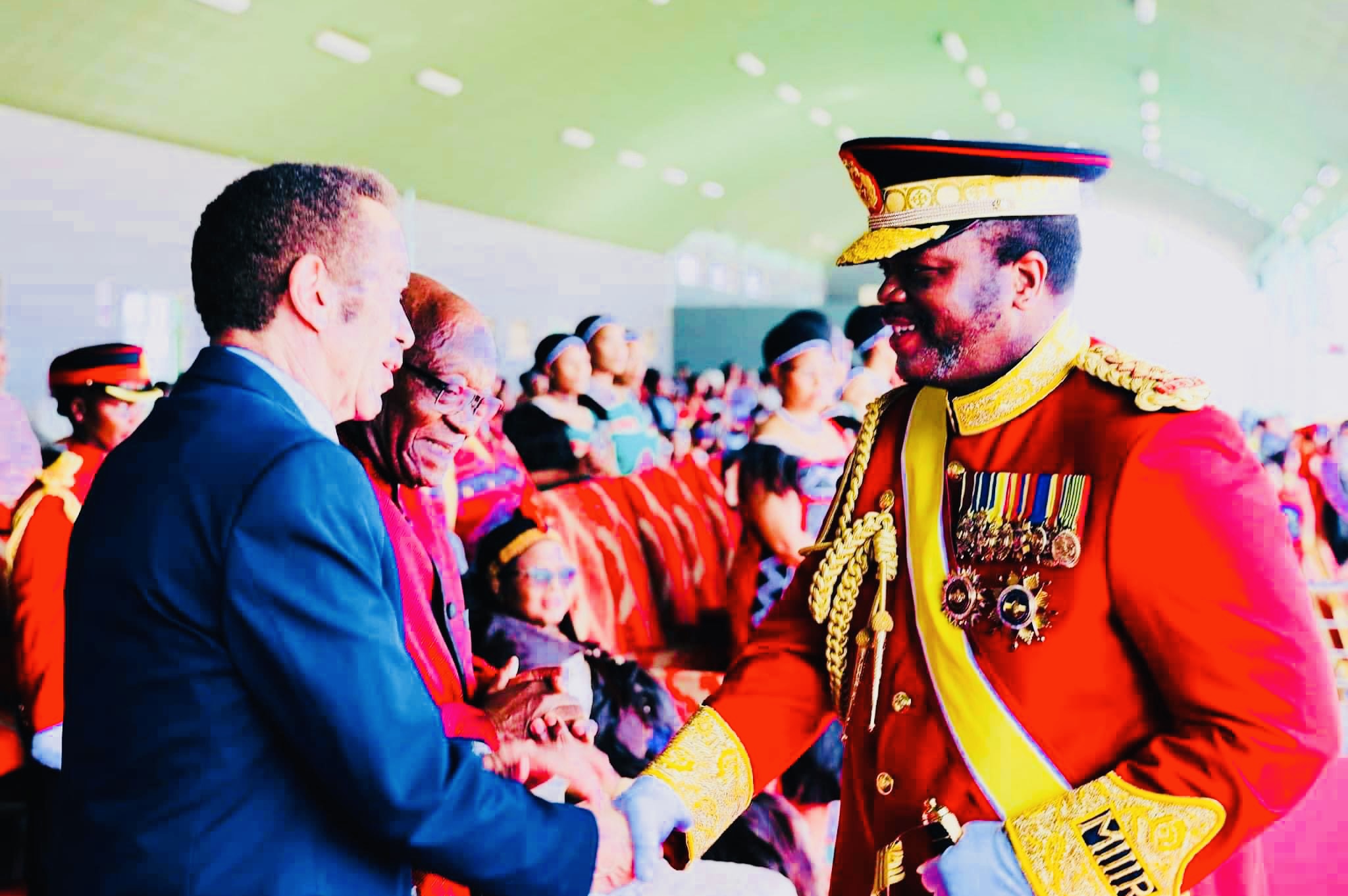 “Be diplomatic”, King Mswati tells Botswana President Masisi amid tension between two countries as eSwatini refuses to arrest wanted ex-President Ian Khama.