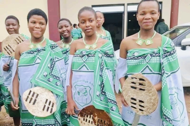 Eswatini embraces traditional attire as part of school uniform.