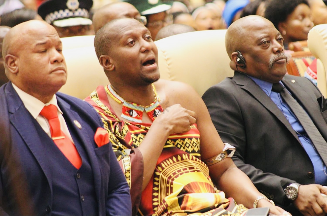 Ex-Democratic Republic of Congo(DRC) President Joseph Kabila who was sentenced to death for supporting M23 Rebels travels to eSwatini, attends King Mswati End of Year Prayer Service.