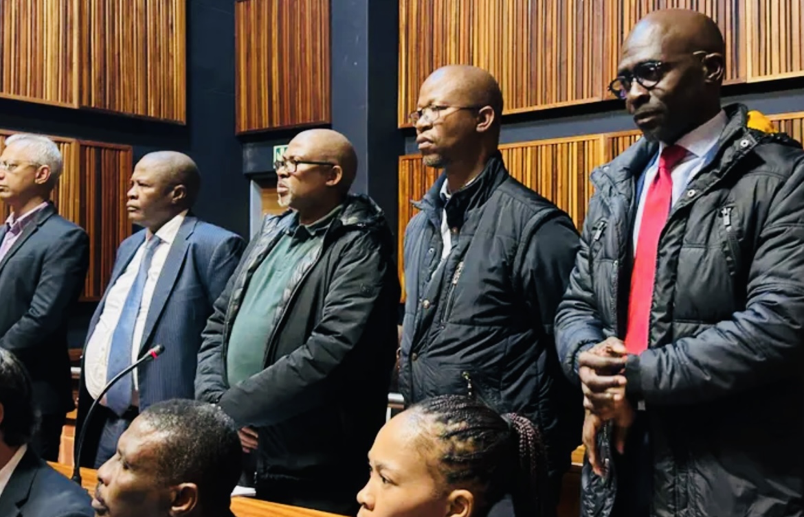 Former Public Enterprises Minister Malusi Gigaba to step aside after being charged with corruption in a R54billion tender.