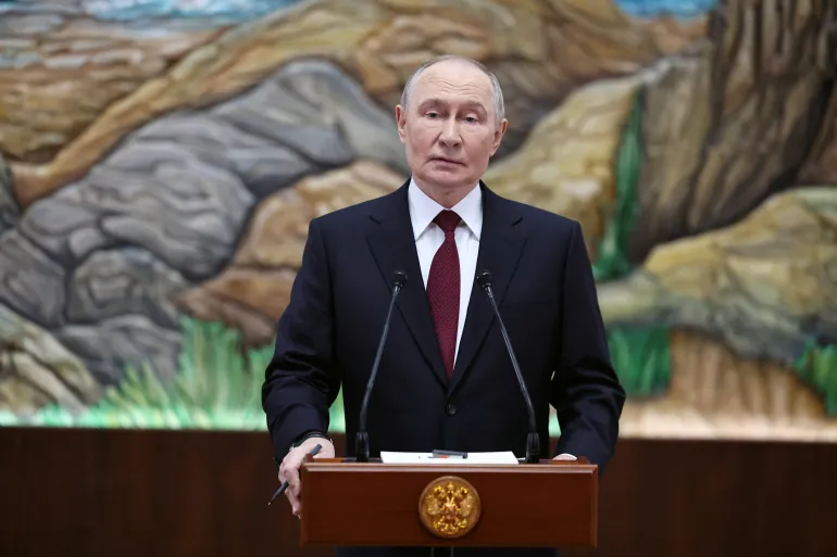 Russian President Vladimir Putin says he will not invade and attack other European Nation after Ukraine, labels circulating claims as “absolute nonsense”.