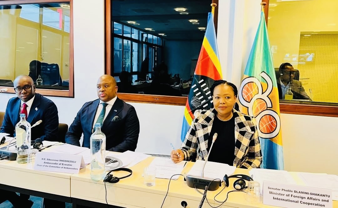 Eswatini hands over Organisation of African, Caribbean and Pacific States (OACPS) Chairmanship to Solomon Islands.