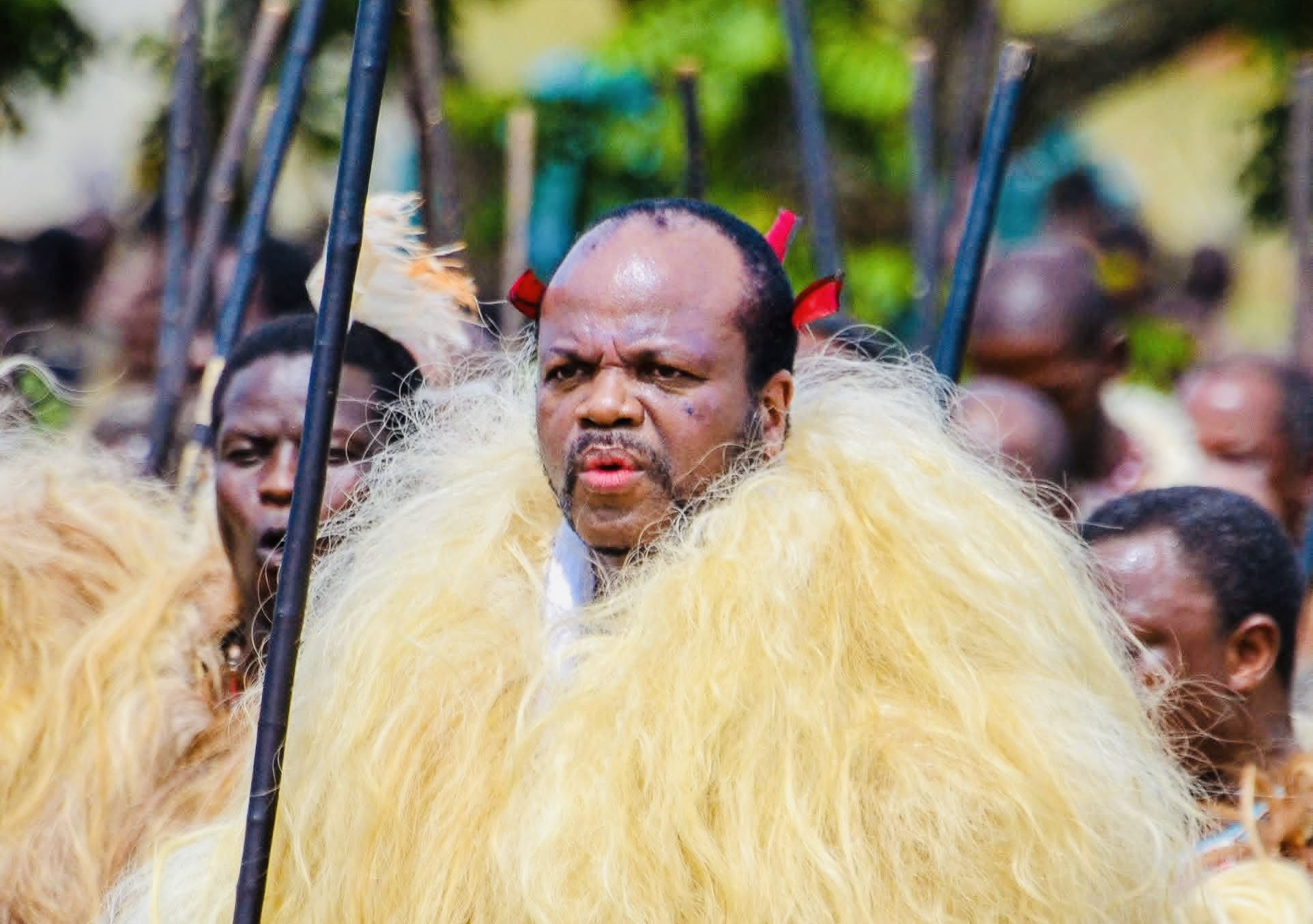 King Mswati commissions commencement of Incwala ritual ceremony at Ludzidzini Palace.