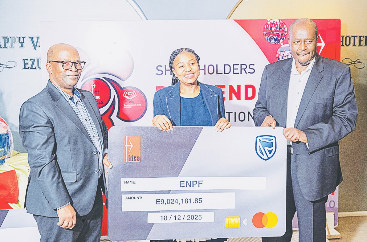 Industrial Development Company of Eswatini (IDCE) accumulates E1.8billion assets, declares dividends to shareholders.