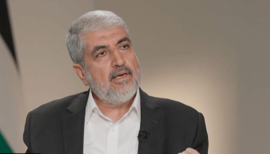 Hamas leader rejects disarmament while Israeli occupation of Gaza continues.