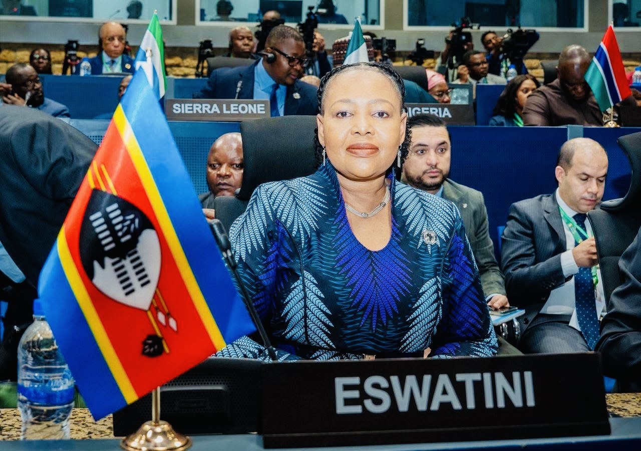 “African solutions to African problems”, Eswatini Foreign Affairs Minister Pholile Dlamini-Shakantu addresses African Union (AU) Peace and Security Council meeting.
