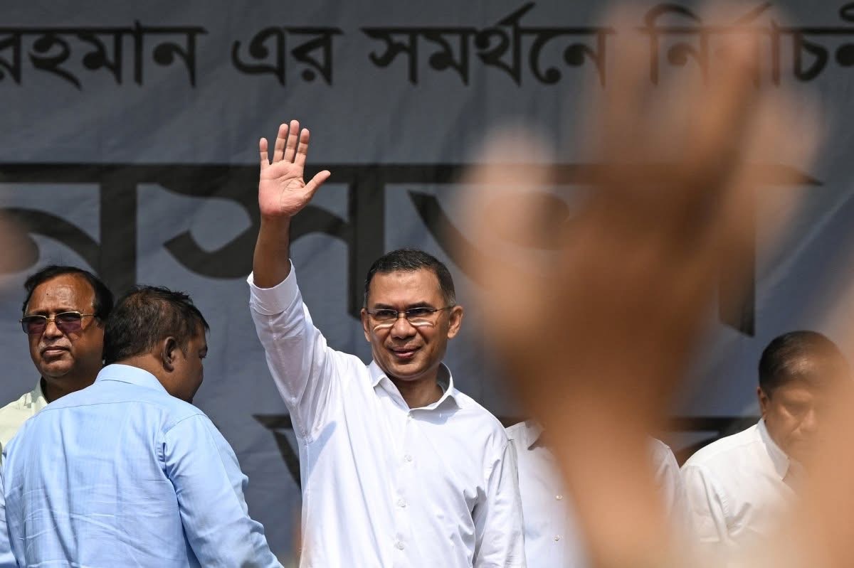 Bangladesh Prime Minister-in-waiting Tarique Rahman calls for peace and unity after winning elections.