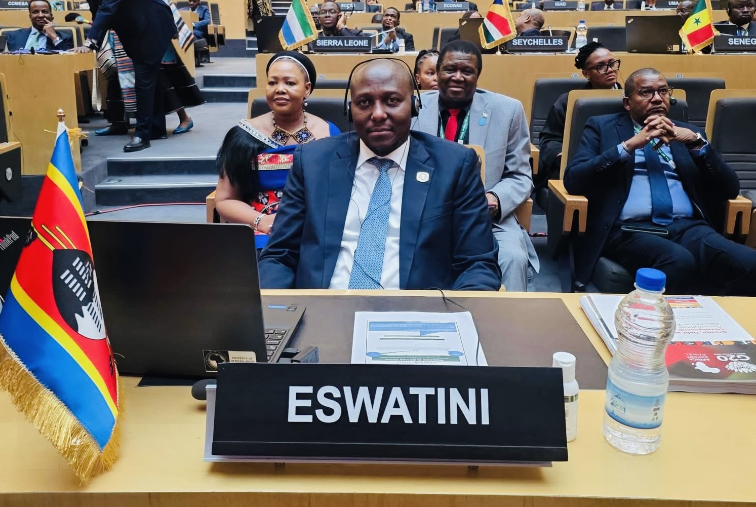 Prime Minister Russell Mmiso Dlamini joins African leaders for final  day of African Union (AU) Summit.