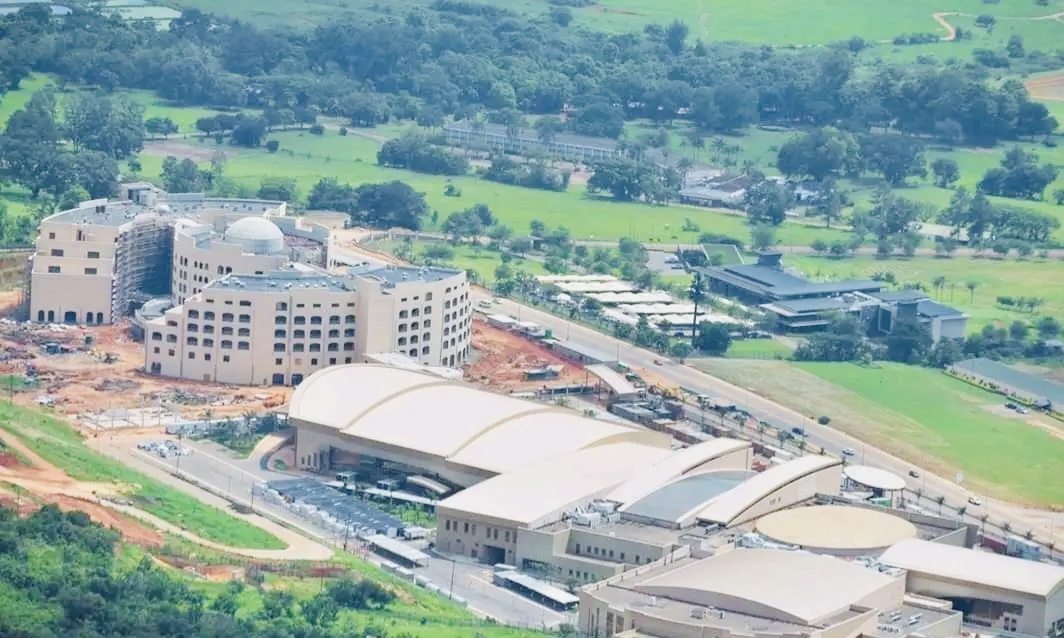 Multibillion International Convention Centre (ICC) and Five Star Hotel completed, King Mswati says facility to be used in hosting his forty (40) years on the Throne and birthday double celebration.