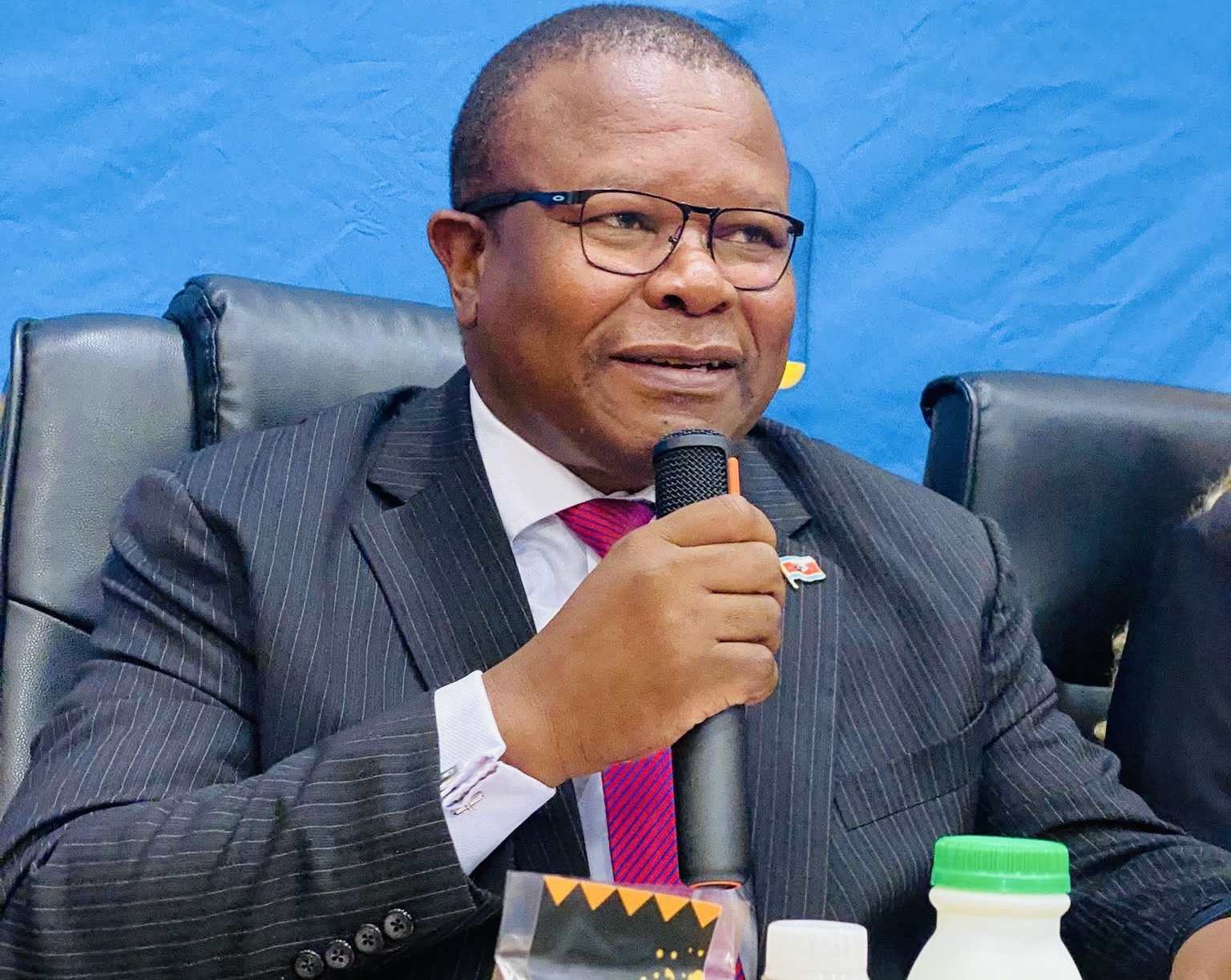 Commerce Minister Mancoba Khumalo launches Made in Eswatini Consumer Fair 2026 in support of local businesses.