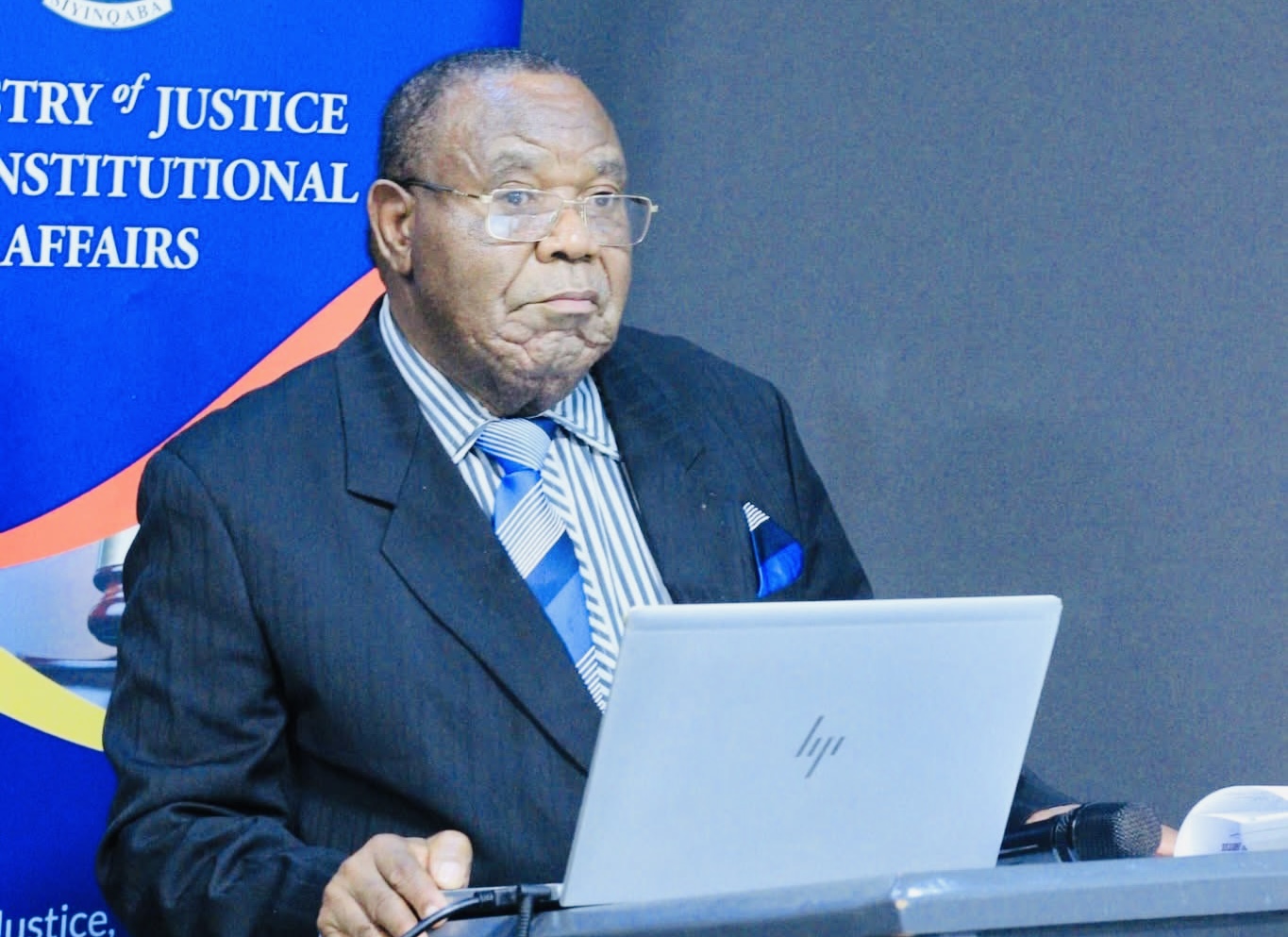 Ex-National Commissioner Senator Isaac Magagula’s son “CeeDee” fast approaching retirement with father approaching 80 years while on full time employment.