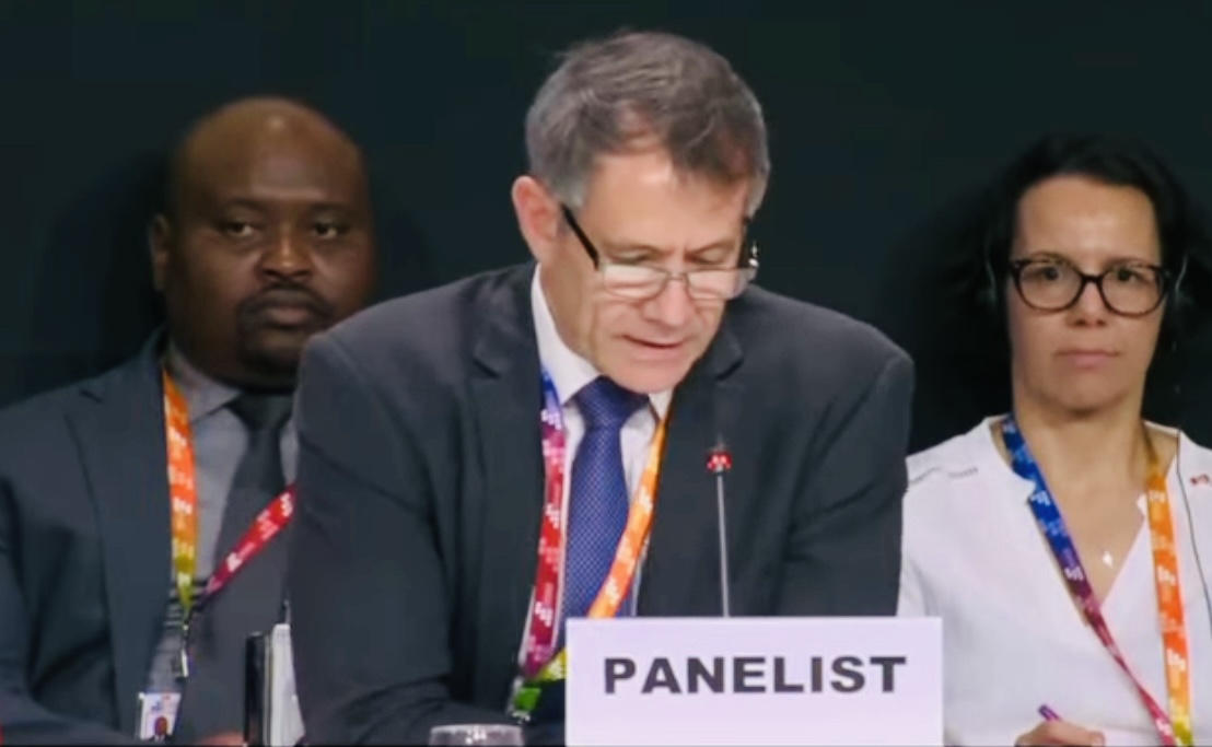 Finance Minister Neal Rijikernberg addresses United Nations(UN) MultiStakeholder Roundtable on Financing and Development, says eSwatini private sector playing a significant role in economic growth.
