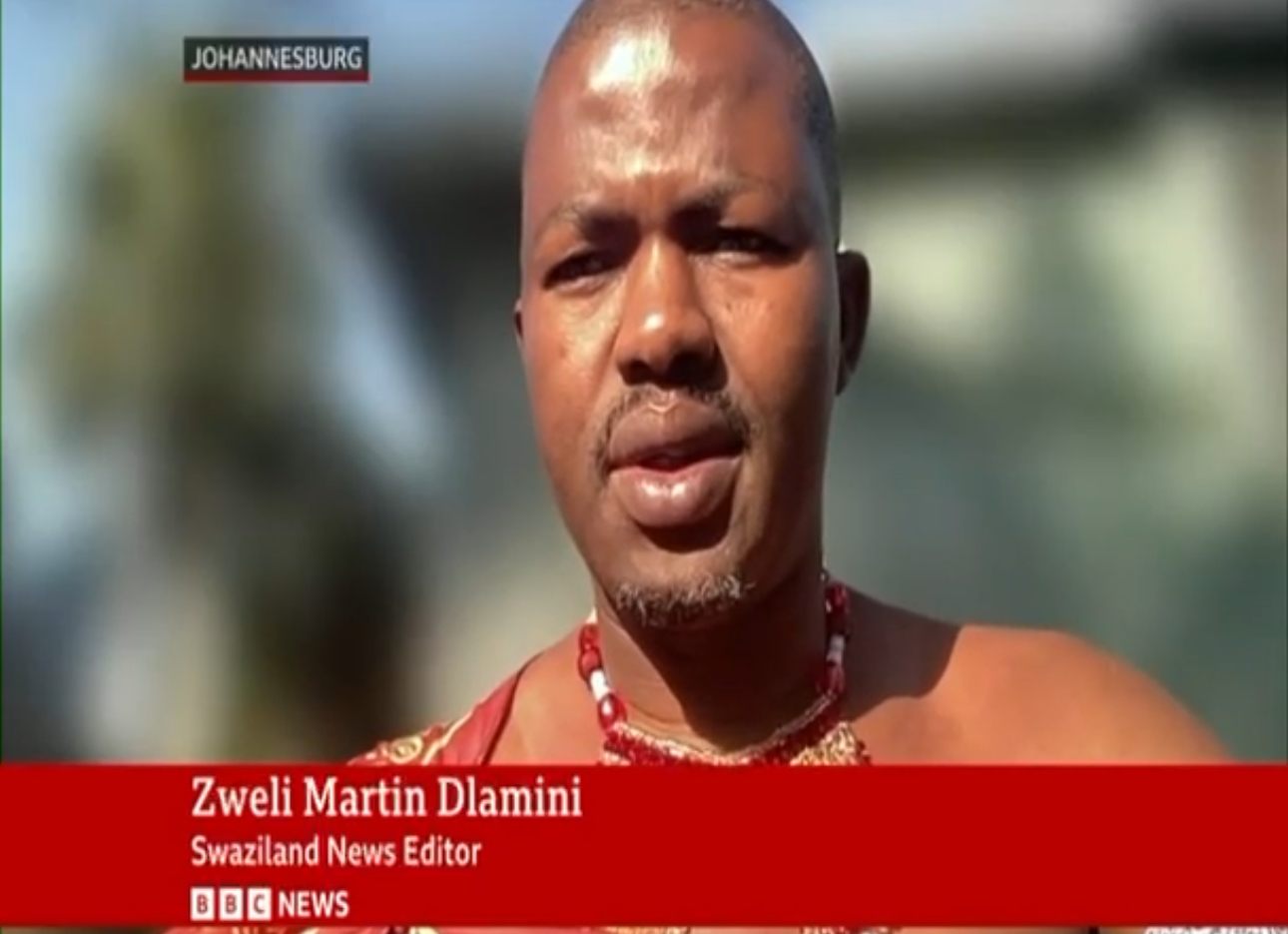“US deported criminals a threat to eSwatini citizens and State security”, Swaziland News editor Zweli Martin Dlamini tells BBC.