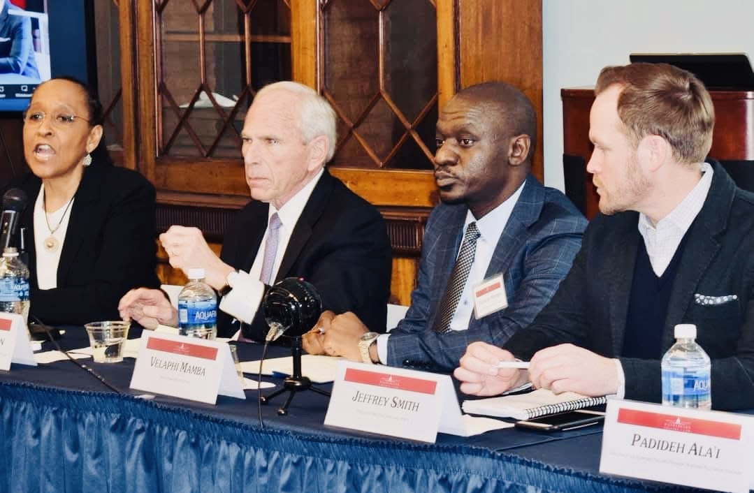 State Intelligence Unit analyzing human rights defender and Harvard Scholar Velaphi Mamba’s program calling for democracy.