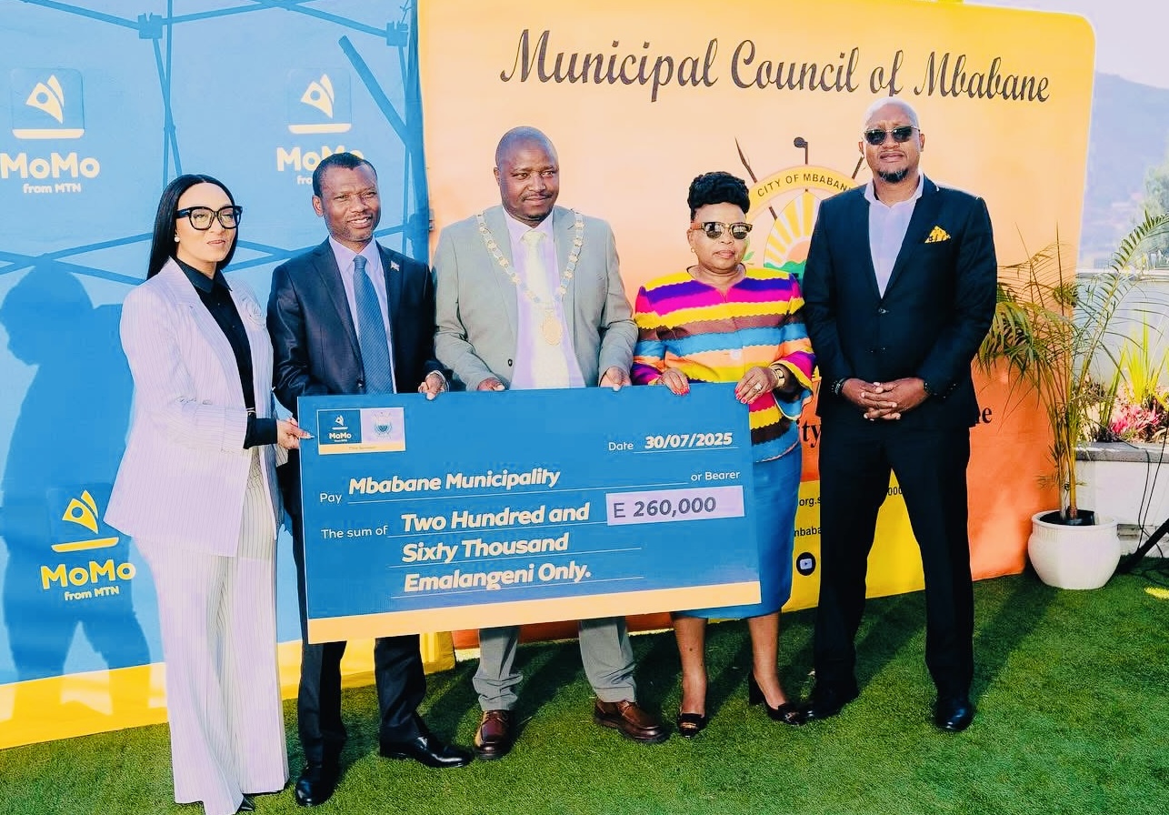 MTN Eswatini’s R260,000.00 sponsorship for Mbabane Municipality 42km Marathon.