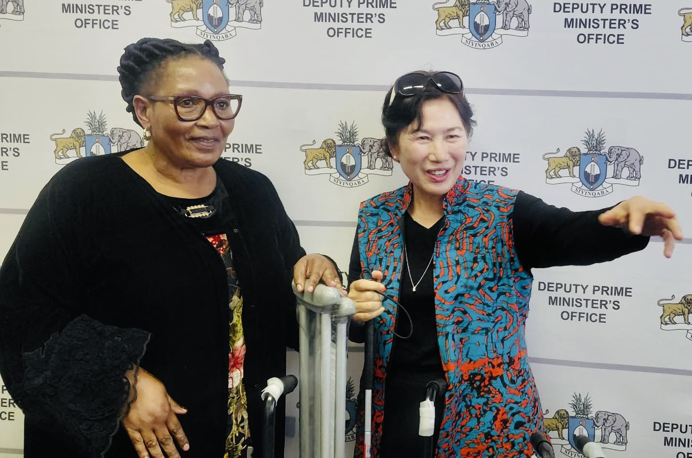 Deputy Prime Minister(DPM) Thulisile Dladla secures R1million donation for Persons with Disabilities from Shalom Disability Ministries.