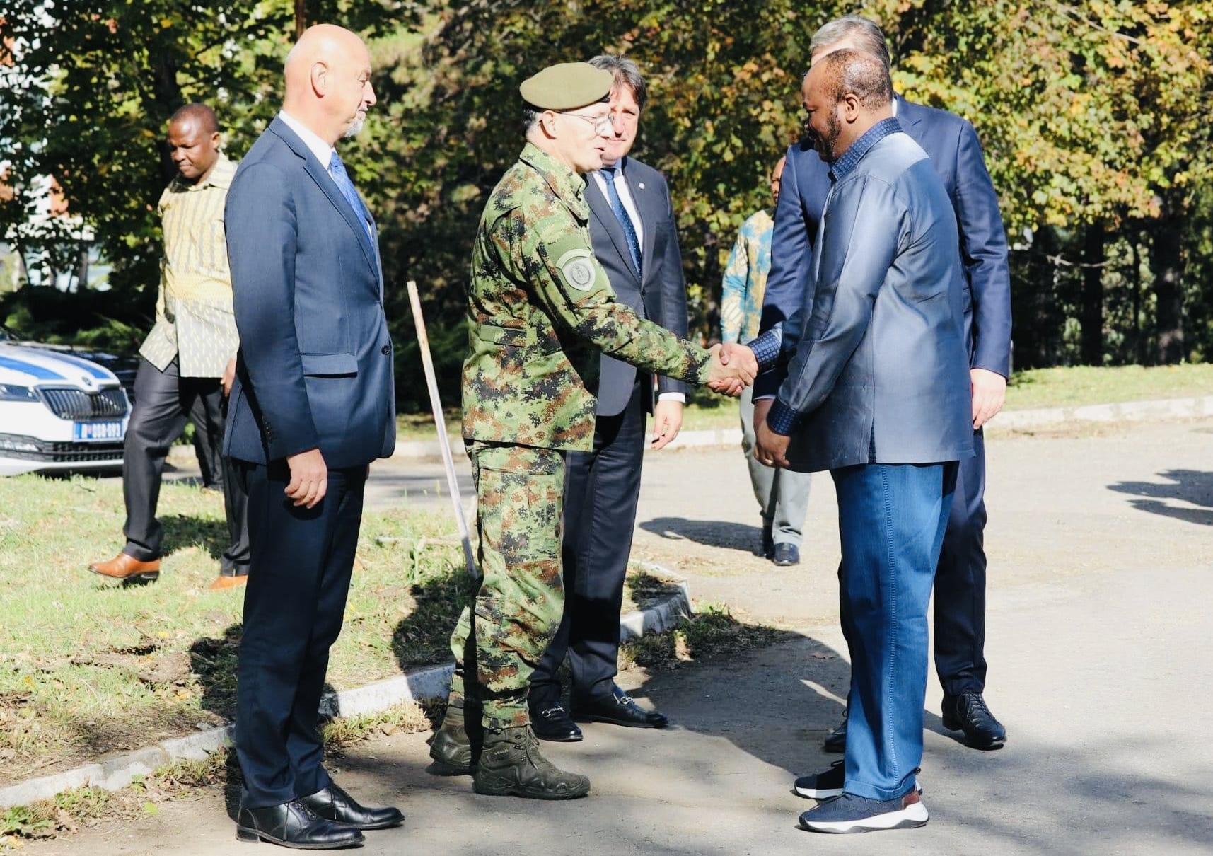 Serbia President hosts “Army Day” for visiting King Mswati.