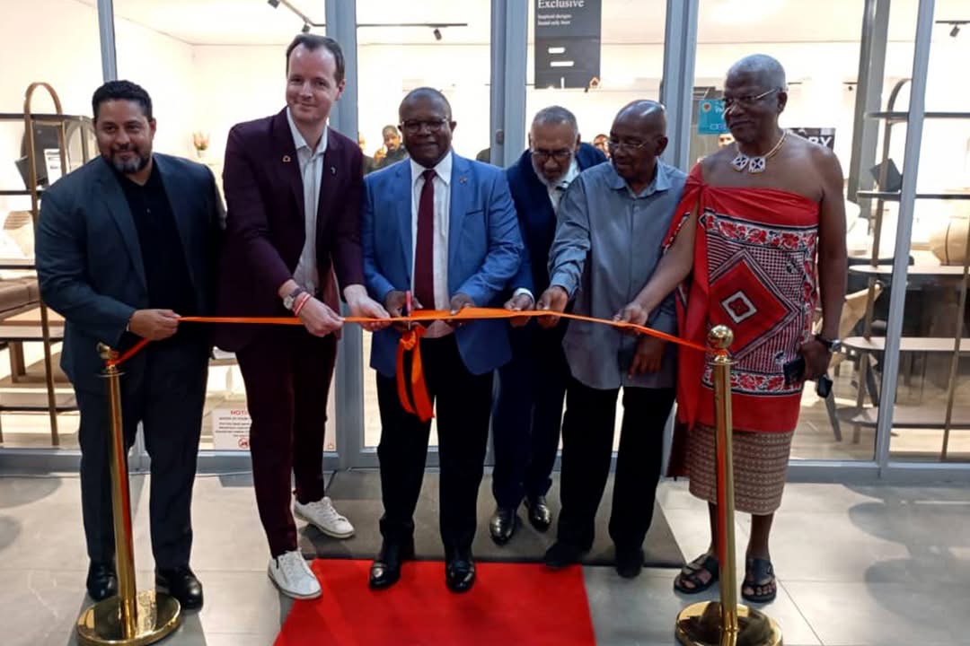 Commerce Minister Mancoba Khumalo launches furniture manufacturing company-Ashley Eswatini.