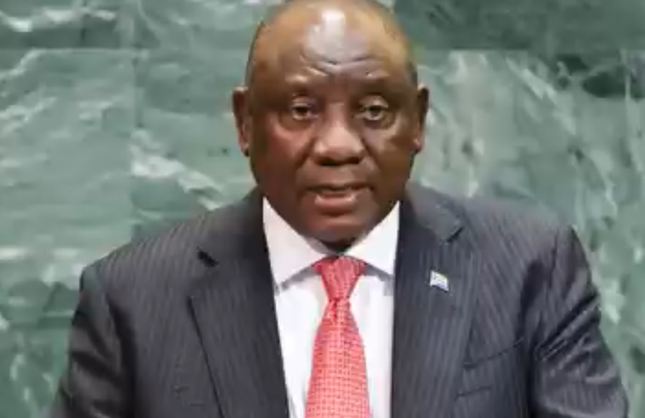 South African President Cyril Ramaphosa addresses United Nations(UN) General Assembly, accuses Israel of committing genocide in Gaza by killing Palestinians.