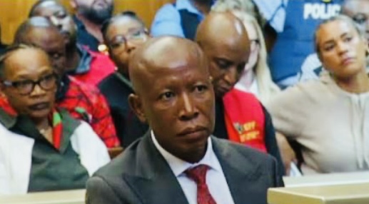 Economic Freedom Fighters(EFF) leader Julius Malema found guilty of Contravening Firearms Control Act, fired shots in public.