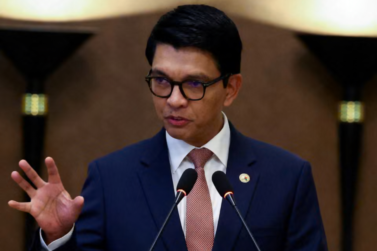 Ousted Madagascar President Andry Rajoelina flees on a French military aircraft.