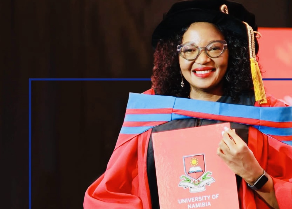 Eswatini Revenue Authority(ERS) Chief Financial Officer earns a Doctor of Philosophy(PhD), now known as Dr. Thobile Dlamini.