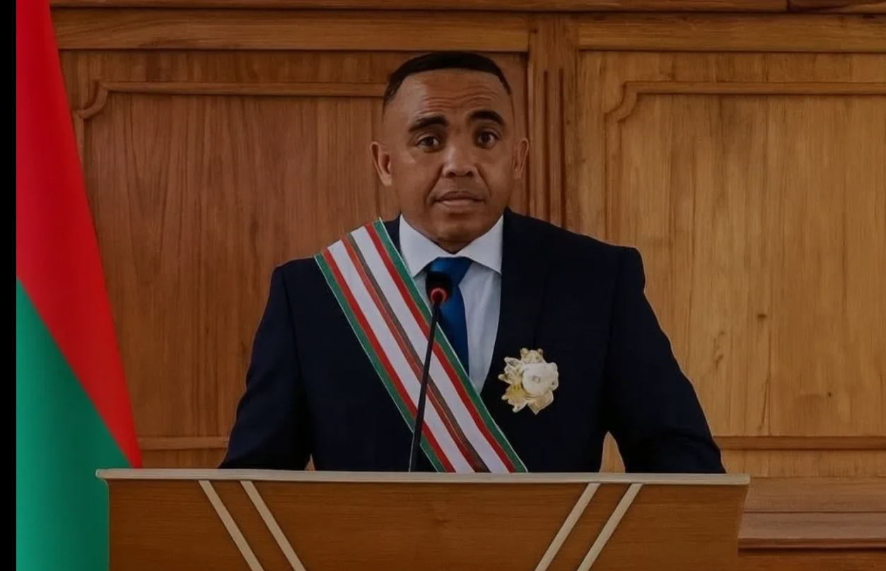 Madagascar new military President Colonel Michael Randrianirinan sworn in after ousting Andry Rajoelina, pledges to restore national unity and respect human rights.