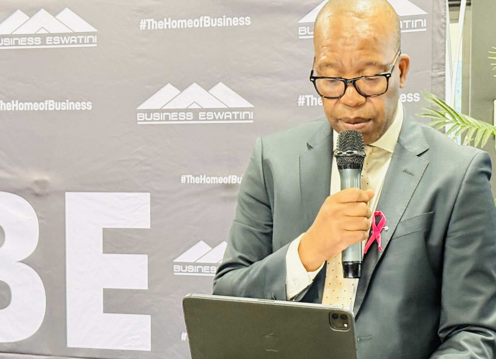 Ubombo Sugar Limited Managing Director Muzi Siyaya elected as the new Business Eswatini Vice President-Industrial Relations.