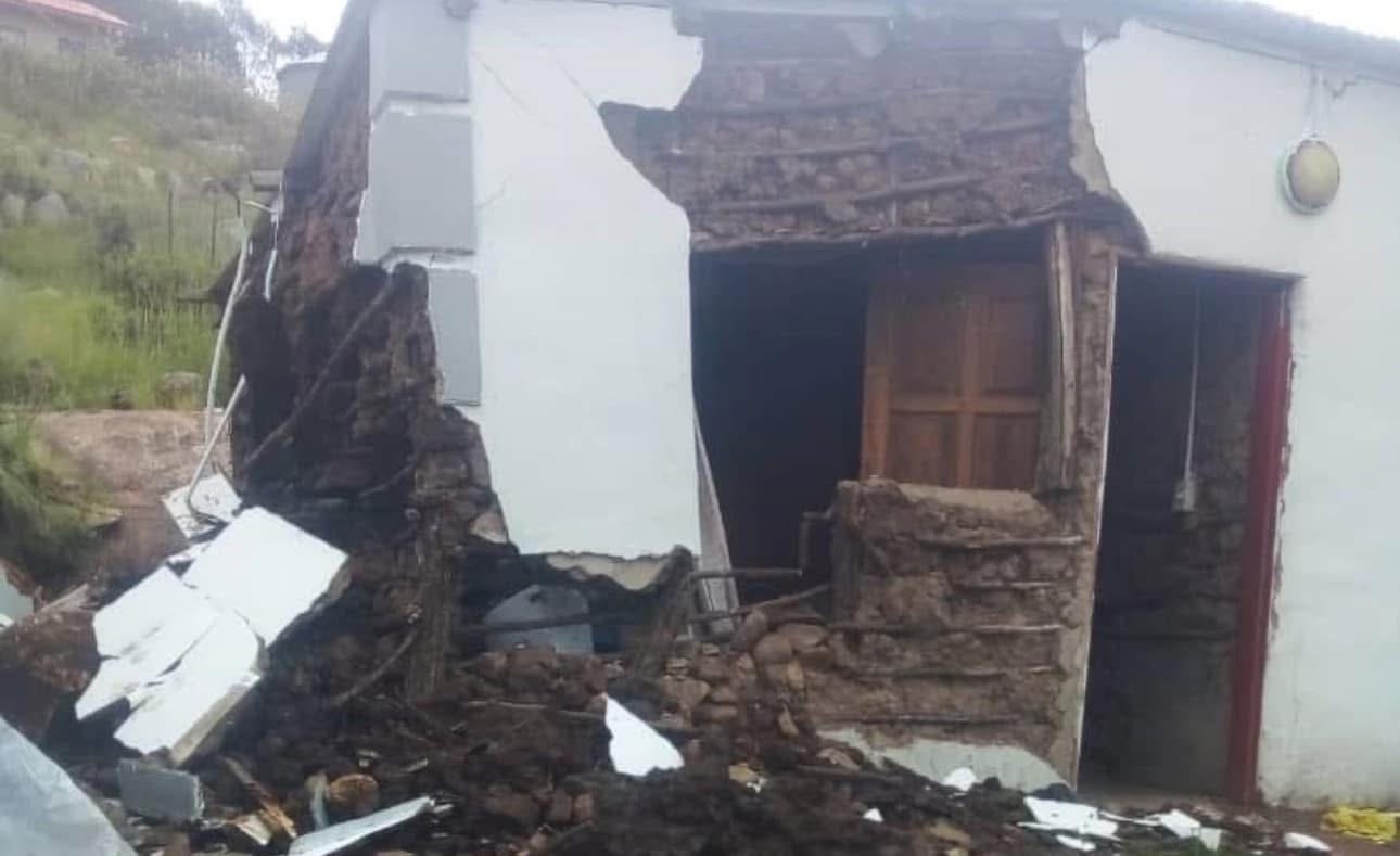 Floods causing multibillion damage in eSwatini,bridges homes destroyed.