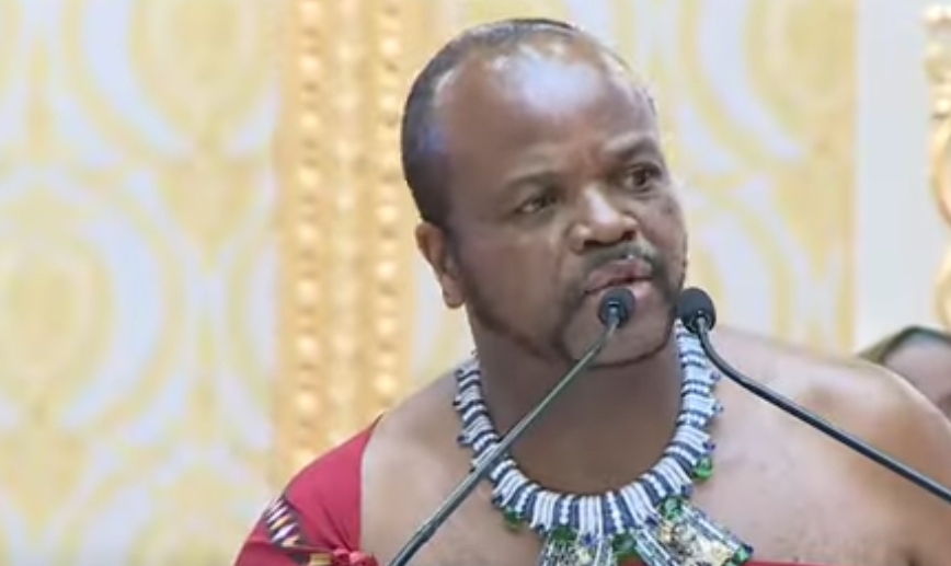 KING MSWATI:Trust in God with all your heart, everything is possible.