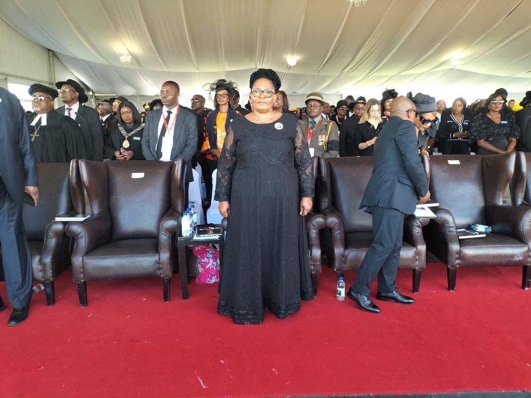 Eswatini Deputy Prime Minister(DPM) Thulisile Dladla in Namibia, representing King at founding President Sam Nujoma’s funeral.