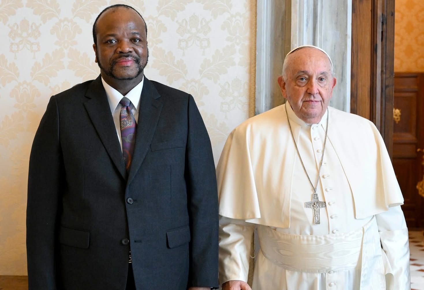 King Mswati expresses heartfelt condolences after the death of Catholic Church leader Pope Francis.