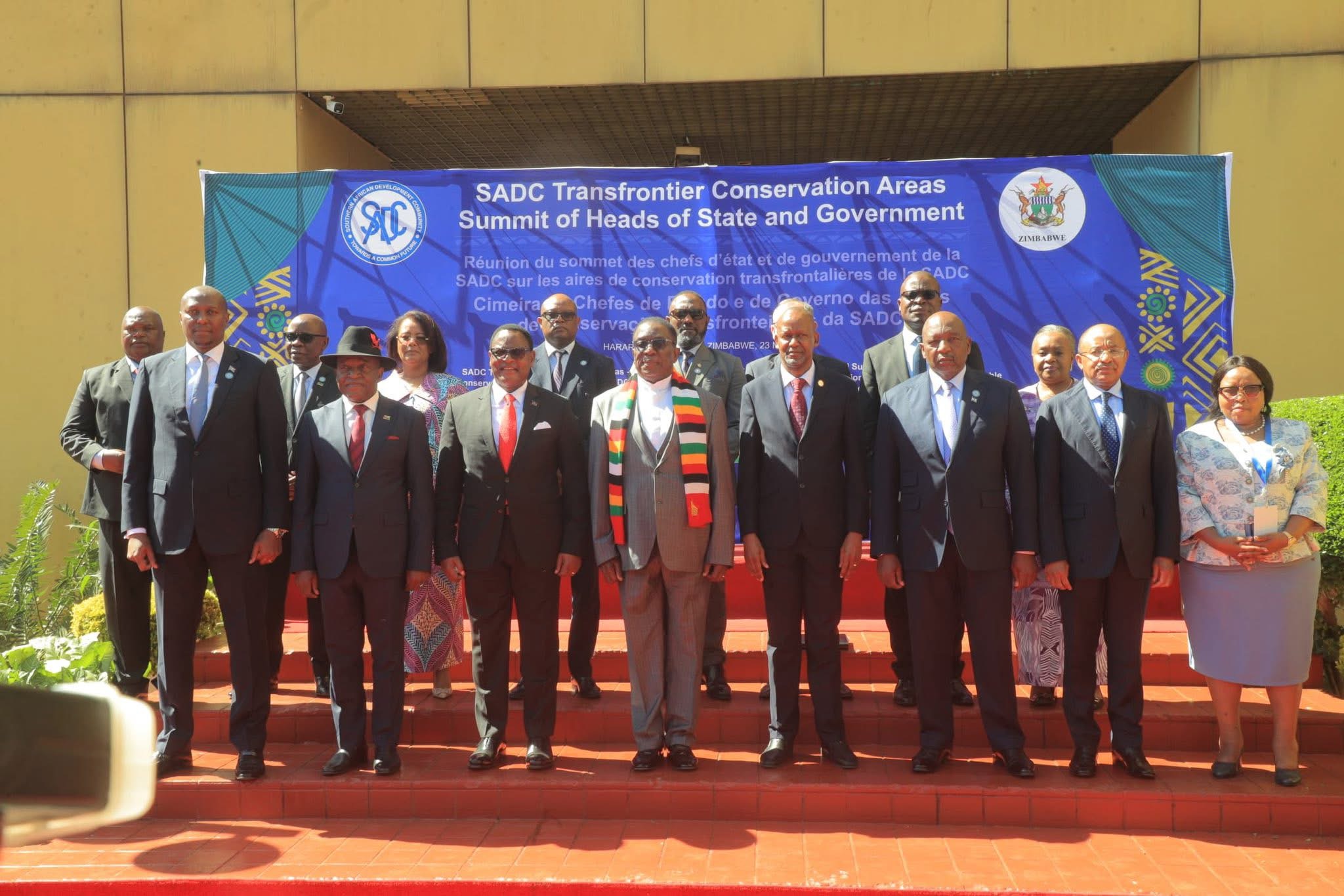 King Mswati expresses eSwatini’s commitment to address climate change and other Transfrontier Conservation Area (TFCA) challenges.