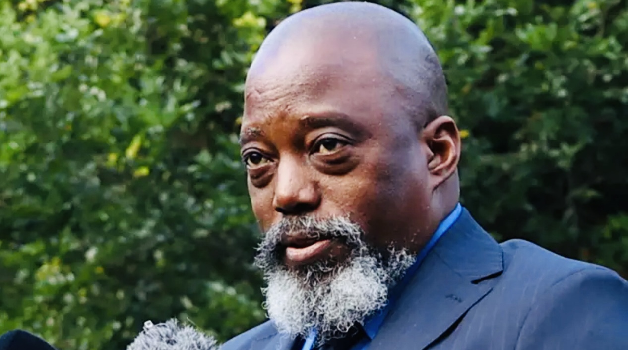 Ex-Democratic Republic of Congo President Joseph Kabila who was allegedly hiding in eSwatini while facing arrest for treason back in DRC, welcomed in M23 rebel group controlled Goma city.
