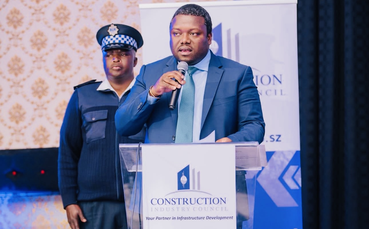 CONSTRUCTION INDUSTRY COUNCIL STAKEHOLDER FORUM CONFERENCE:Public Works Minister Chief Ndlaluhlaza Ndwandwe says Government finalizing policy to meet climate-resilient standards.