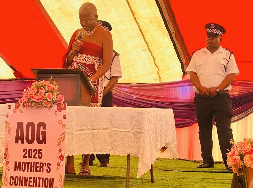 King Mswati applauds Assemblies of God church for spreading message of love, hope and unity.